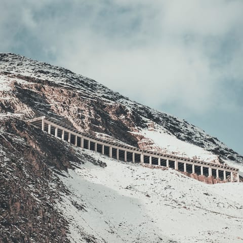 Hit the powdery slopes of the Besiberri mountains – the nearest lift is just a short walk away