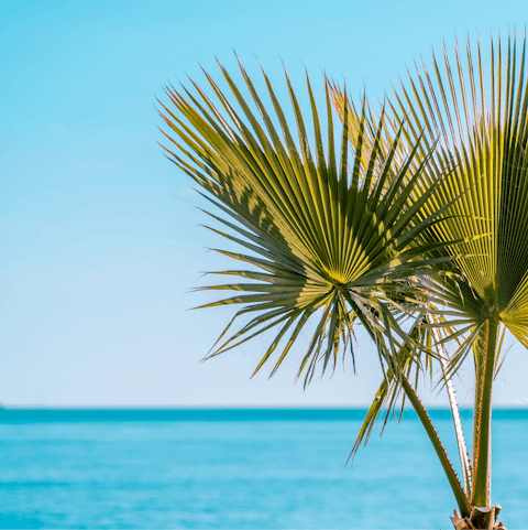 Stay just a short walk from the stunning beaches of La Cala de Mijas