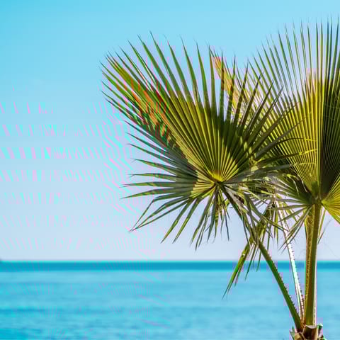 Stay just a short walk from the stunning beaches of La Cala de Mijas