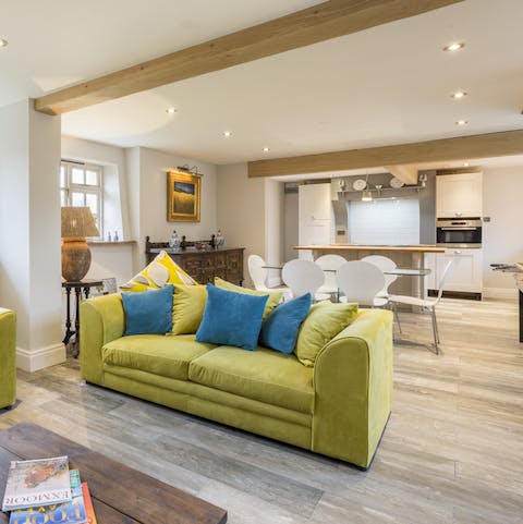 Enjoy some extra privacy in the self-contained three-bed East Wing