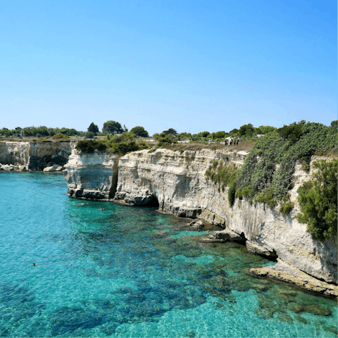 Explore beautiful Puglia, including Polignano a Mare