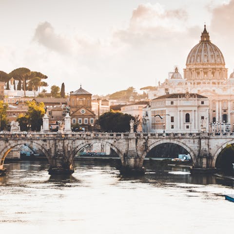 Explore the vibrant Ostiense district, a short stroll from the Porta San Paolo