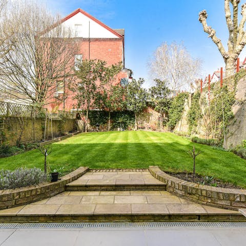 Picnic in your back garden on warm afternoons
