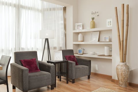 Enjoy an abudance of natural light in the living room