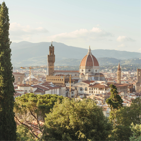 Look forward to a day trip to discover Florence