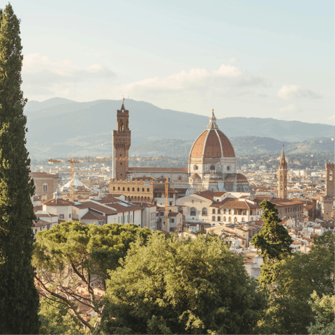 Look forward to a day trip to discover Florence
