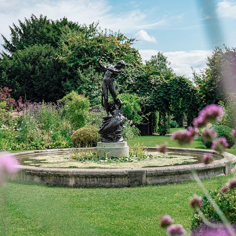 Amble through beautiful Regent's Park, just footsteps away