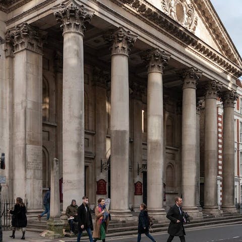 Admire London's fabulous architecture from your central location in Mayfair