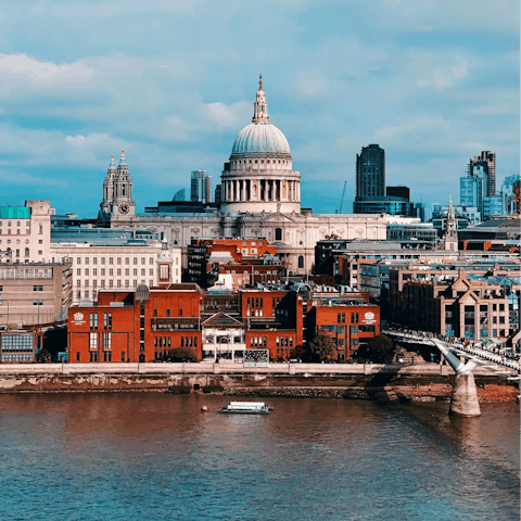 Take the Central Line and be in London in twenty-five minutes