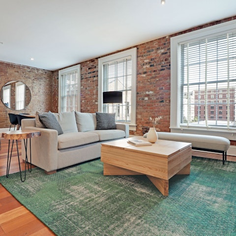 Put your feet up in the living area