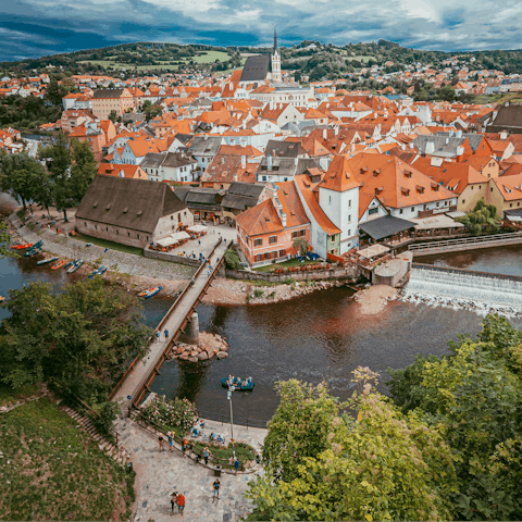 Spend a day discovering World Heritage site, Český Krumlov