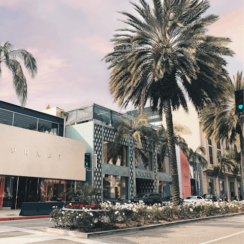 Explore Los Angeles, including chic Beverly Hills nearby