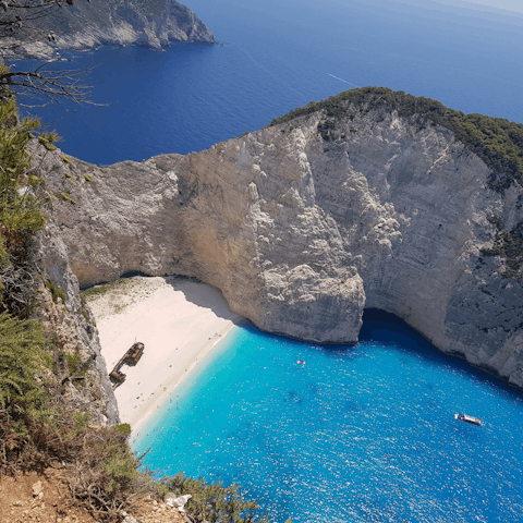 Spend a lazy day at Porto Zorro beach, an easy walk from your doorstep