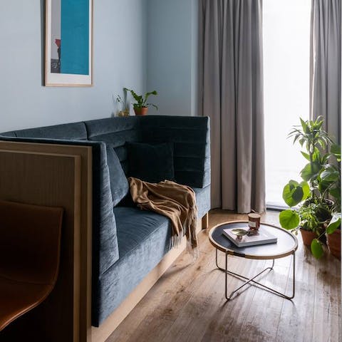 Put your feet up after a day of exploring Dublin