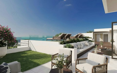 Relax by the communal pool or take a refreshing dip