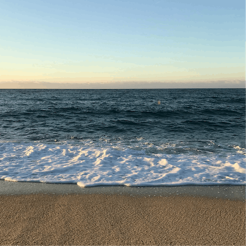 Stay a short drive from the sandy beaches of the Mediterranean