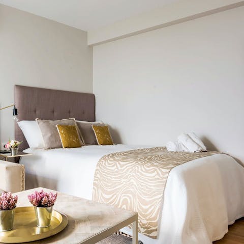 Wake up feeling restored and plan a day of exploring