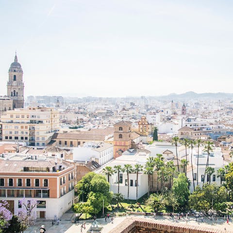 Stay in the central Soho area of Malaga