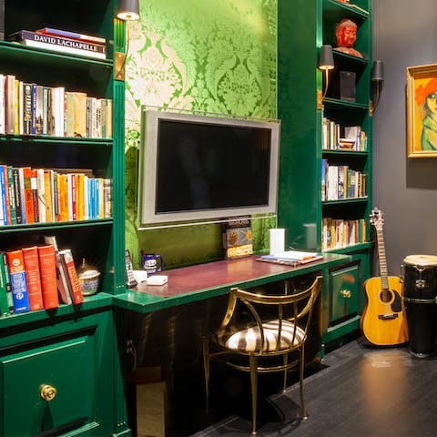 Find a cosy dedicated office space to work from home