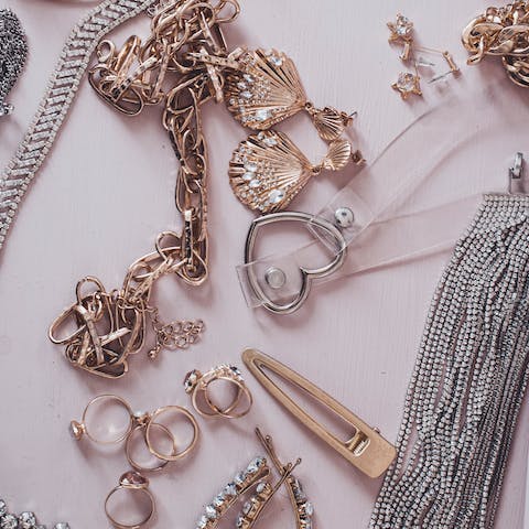 Browse the jewellery boutiques on your doorstep for a bit of bling