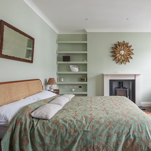 Sleep well in the cosy bedrooms
