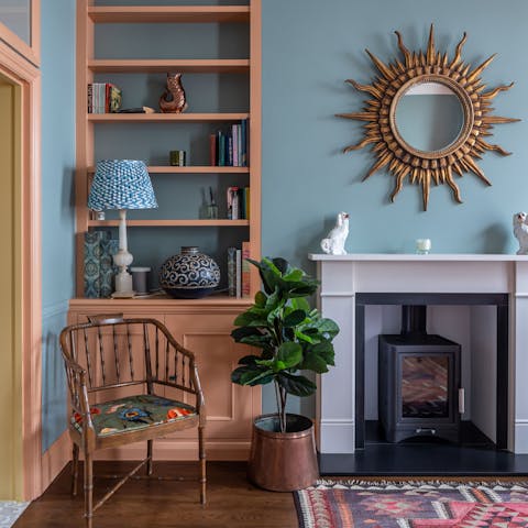 Enjoy the eclectic charm of this eco-friendly home