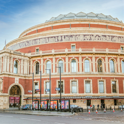 Be inspired while spending an evening at the Royal Albert Hall