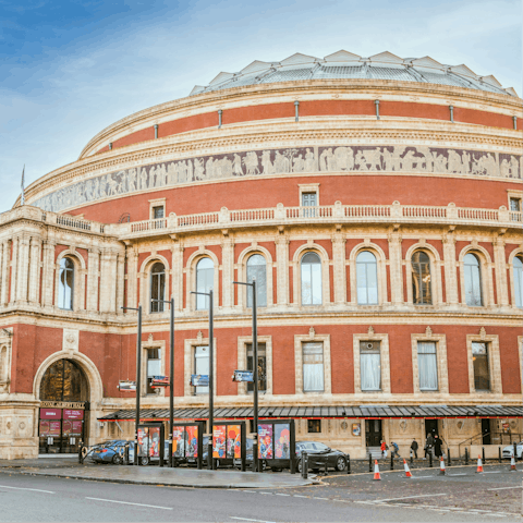 Be inspired while spending an evening at the Royal Albert Hall