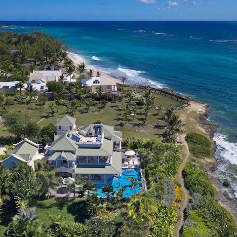 Reach Silver Sands Beach in a matter of footsteps from your front door
