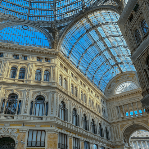 Check out the nearby Galleria Umberto I