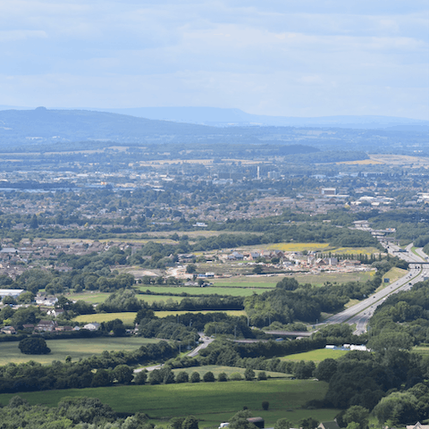 Pay a visit to Cheltenham, just five miles away