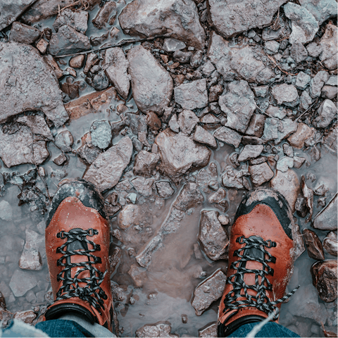 Don your comfiest shoes and discover unspoilt glens, waterfalls and moors on the various trails