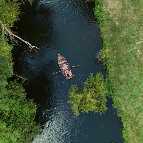 Explore nearby Dedham Vale – Area of Outstanding Natural Beauty
