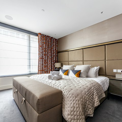Wake up feeling refreshed in the sleek en-suite bedrooms