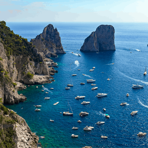 Fall in love with the timeless charm of Italy from Capri