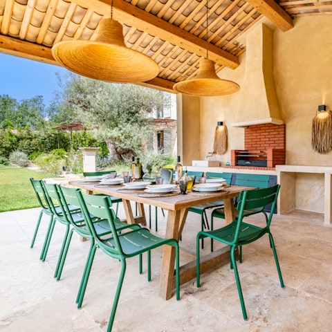 Savour slow evenings on the terrace or head to a local restaurant