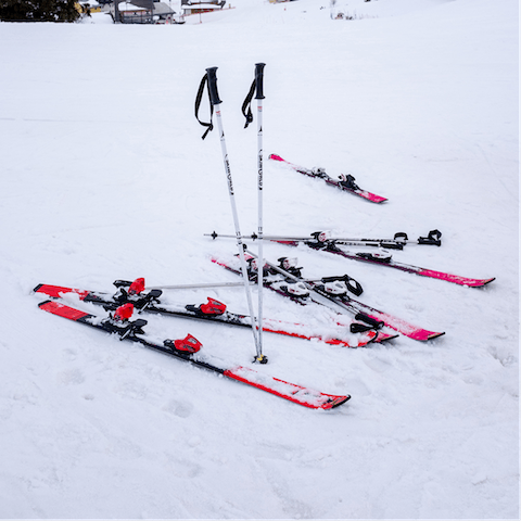 Hit the slopes at Leukerbad’s eighteen marked pistes