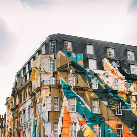 Stay in vibrant Shoreditch, a short walk from the Underground