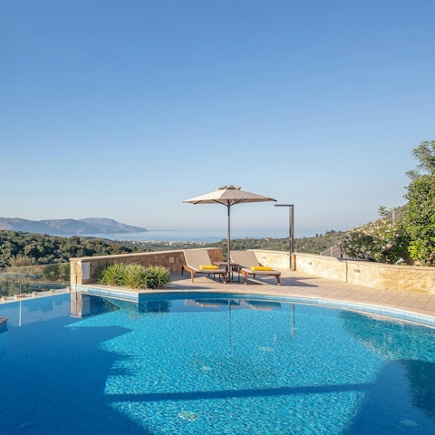 Soak up panoramic ocean views from the poolside