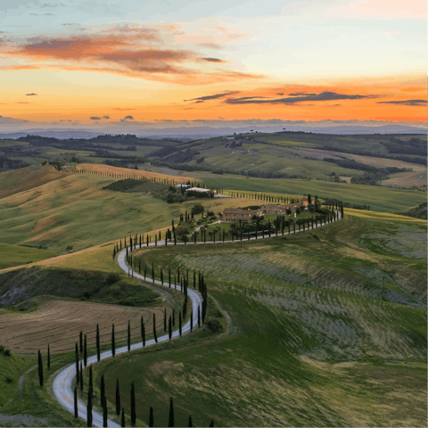 Immerse yourself in the natural beauty of Tuscany
