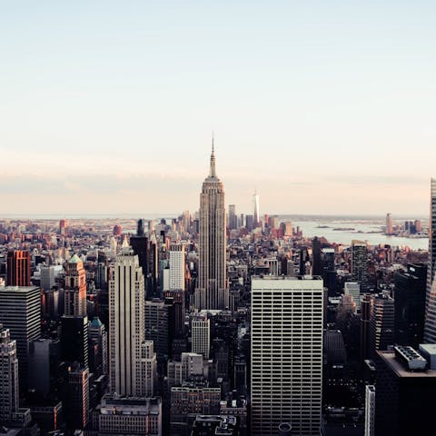 Stroll fifteen minutes along East 34th Street to reach the Empire State Building
