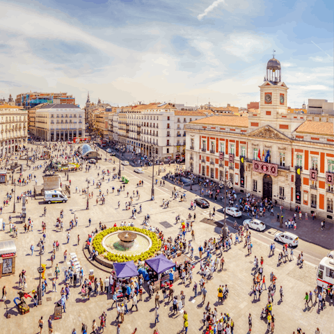 Explore Madrid from your base in La Latina