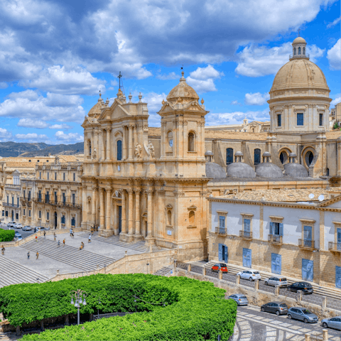 Begin your stay in Sicily with a magical day trip to Noto