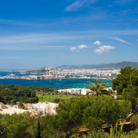 Head down to Ibiza Town for parties and playtime