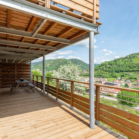 Prepare a special meal to be enjoyed together on the terrace - we especially love the region's savoury potato panckes!