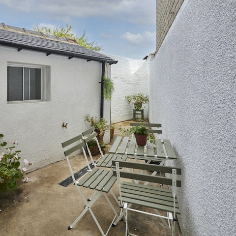 Head outside for alfresco drinks and meals on the patio