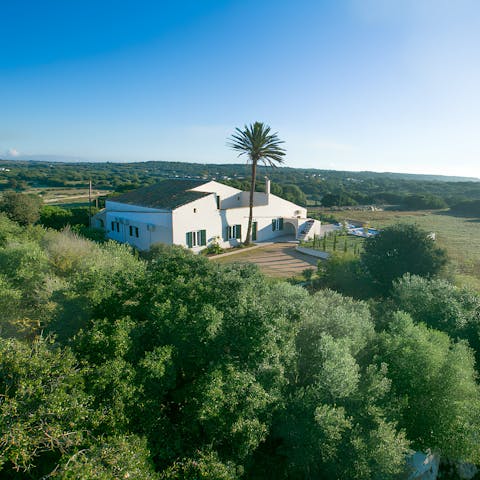 Spend your holiday in a 17th-century finca in the Menorcan countryside