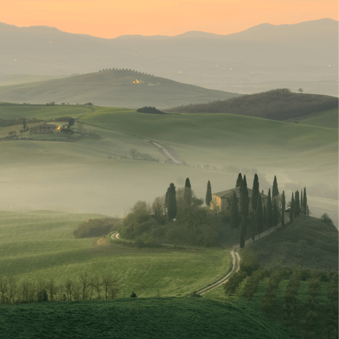 Immerse yourself in the beauty of the Tuscan countryside