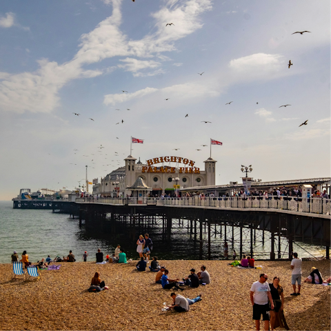 Enjoy some fun and games at Brighton Palace Pier