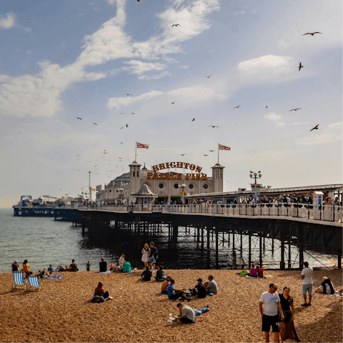 Enjoy some fun and games at Brighton Palace Pier